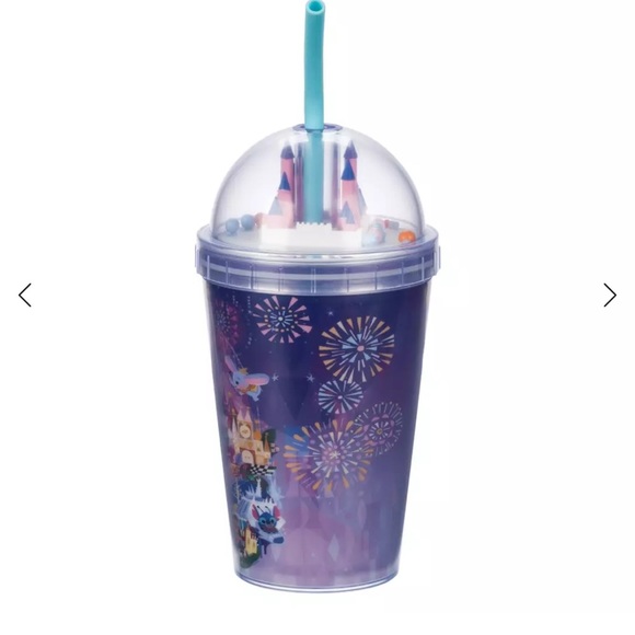 Disney Parks Fantasyland Castle Tumbler with Straw by Joey Chou - 14oz - Picture 2 of 6